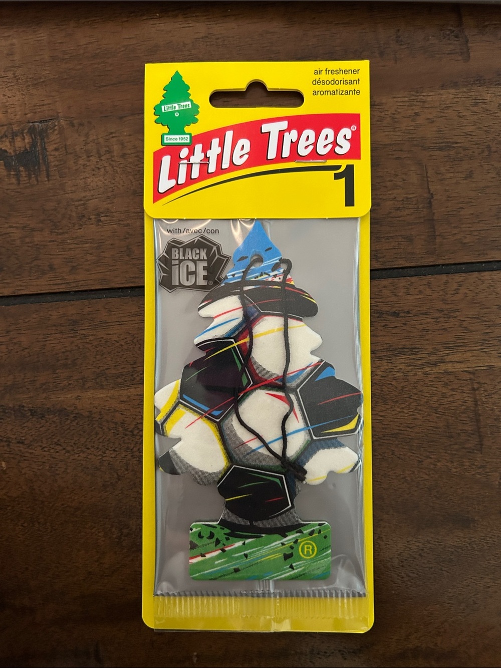 Black Ice “Soccer-Themed” Little Tree Air Freshener